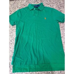 Polo Ralph Lauren Mens Polo Shirt Green Small